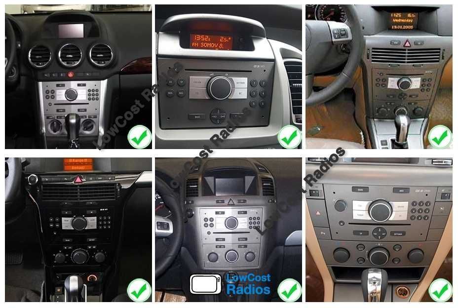 MARÇO! OPEL • ANDROID 15 • BT • USB • ASTRA, Corsa, Vectra