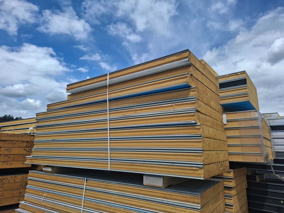 Płyty warstwowe obornickie poliuretan / 2 gatunek OD RĘKI