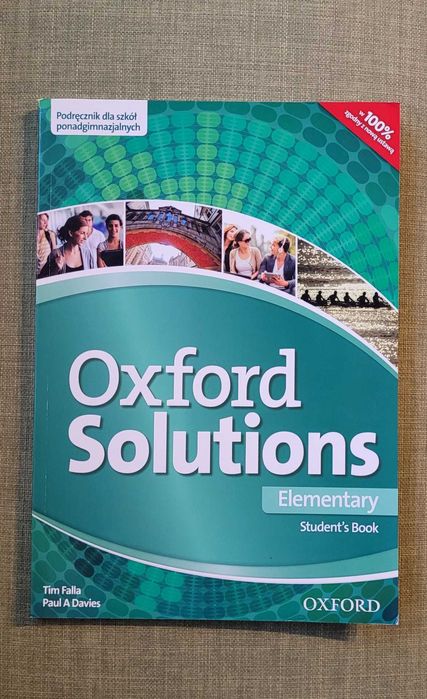 Oxford Solutions - Elementary Student`s Book
