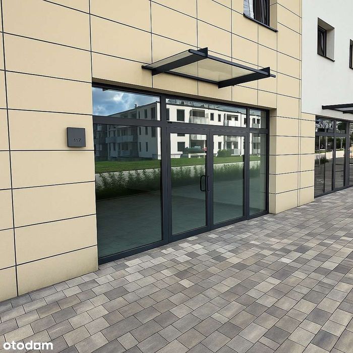 Lokal usługowy 45 m² – nowy budynek, Panoramiczna, Rzeszów