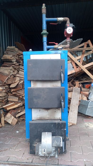 Piec 11 Kw,  kocioł na paliwo stałe