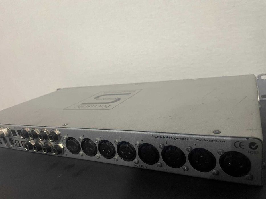 Placa de som Focusrite PRO Saffire como nova, pouco uso.