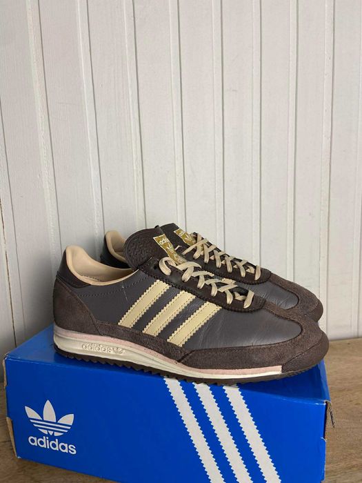 Używane buty Adidas SL 72 brązowe org skórzane 38