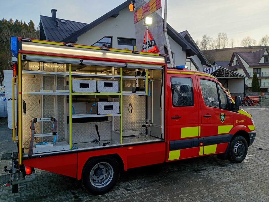 Mercedes Sprinter 3.0 V6 Strażacki | ZIEGLER | System COBRA (PTO) | 40 tys. km