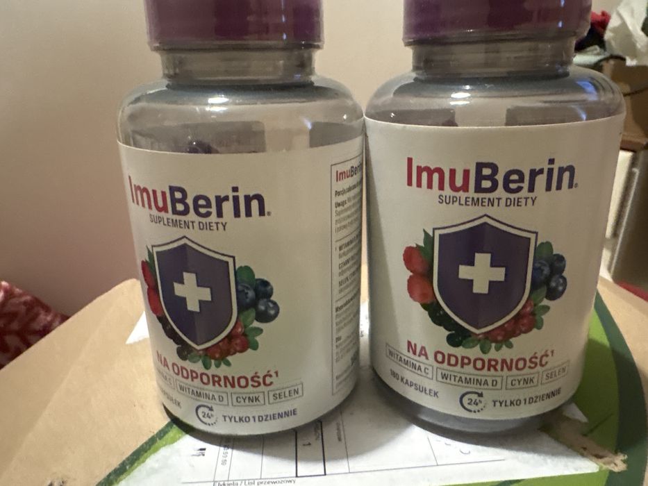 ImuBerin na odporność – 180 kapsułek x2 NOWE