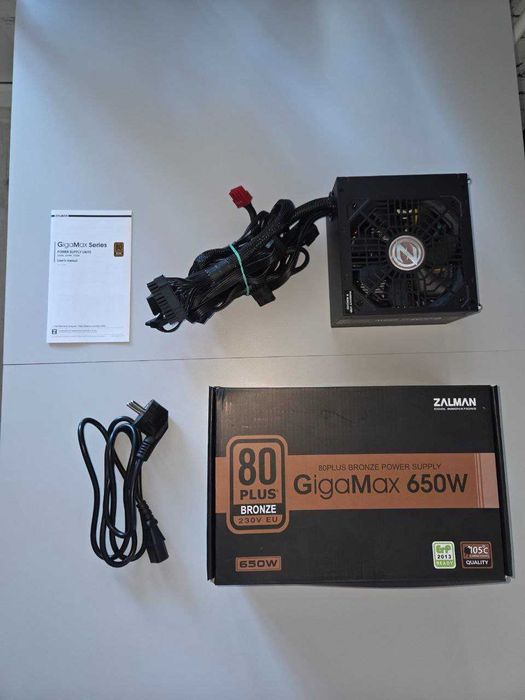 Блок живлення Zalman GigaMax GVII 650W 80PLUS BRONZE (ZM650-GVII)