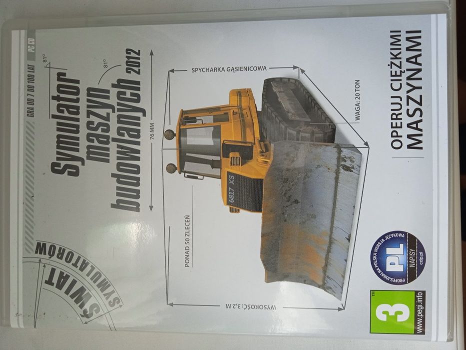 Gra PC CD Symulator maszyn budowlanych 2012