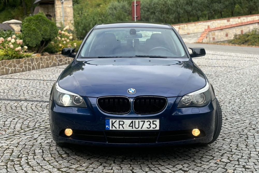 BMW E60-Sedan -2,5 GAZ-klima -hak