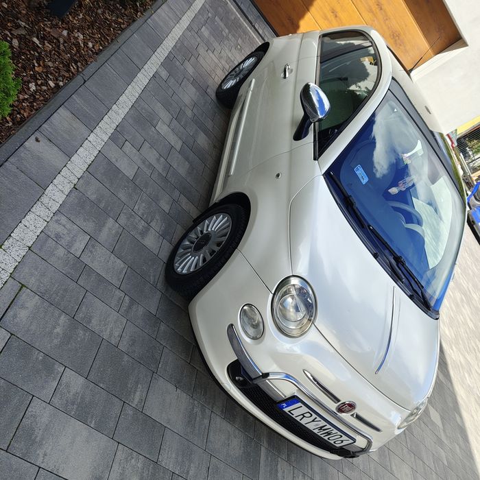 Fiat 500 perłowy oszczędny