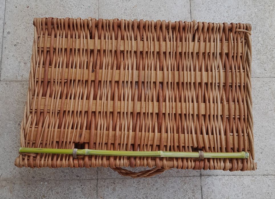 Cesto verga decoração arrumos