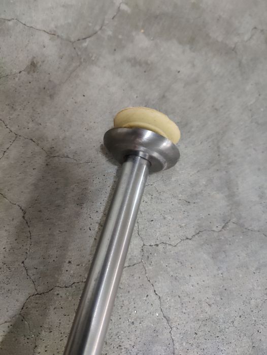 Varão cortina casa de banho extensível aço inox