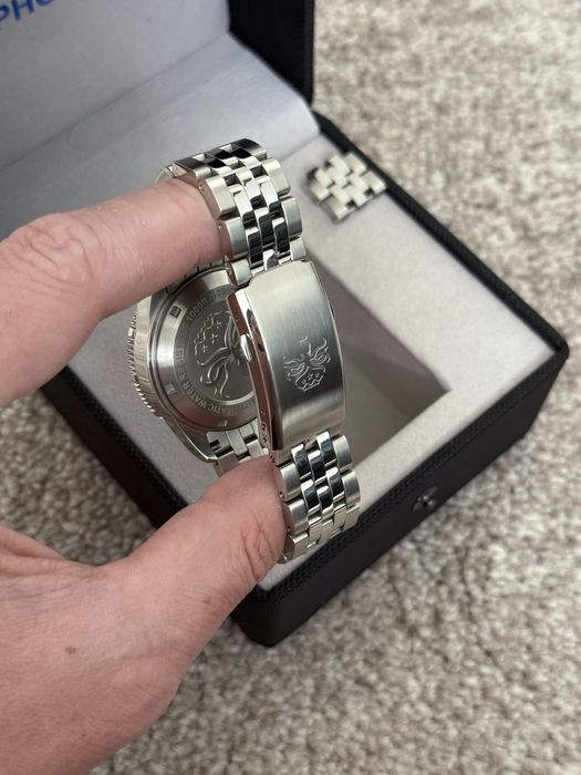 Годинник PHOIBOS Voyager 2.0 300m Automatic Diver PY026E Sunray Gray