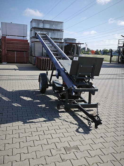Winda Drabina Wciągarka Dekarska Boecker FL-16 Spalinowa 16m na przyczepie