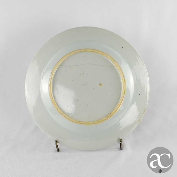 Prato porcelana da China, Dinastia Qing, Período Qianlong, séc. XVIII