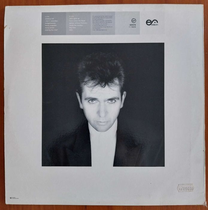 Vinil “Shaking the tree - Twelve golden greats”, de Peter Gabriel