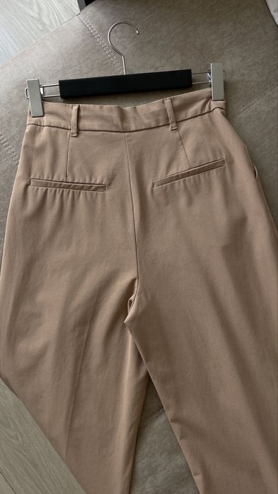 Базові брюки палаццо від zara р. xs s 7385/283/704