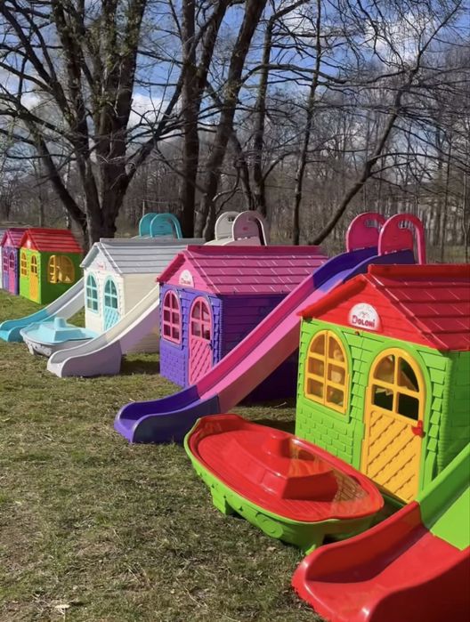 Розпродаж склада‼️ Дитячий майданчик горка будиночок пісочниця гірка