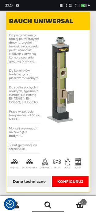 Komin systemowy elementy komina ceramika keramzytobeton klocki