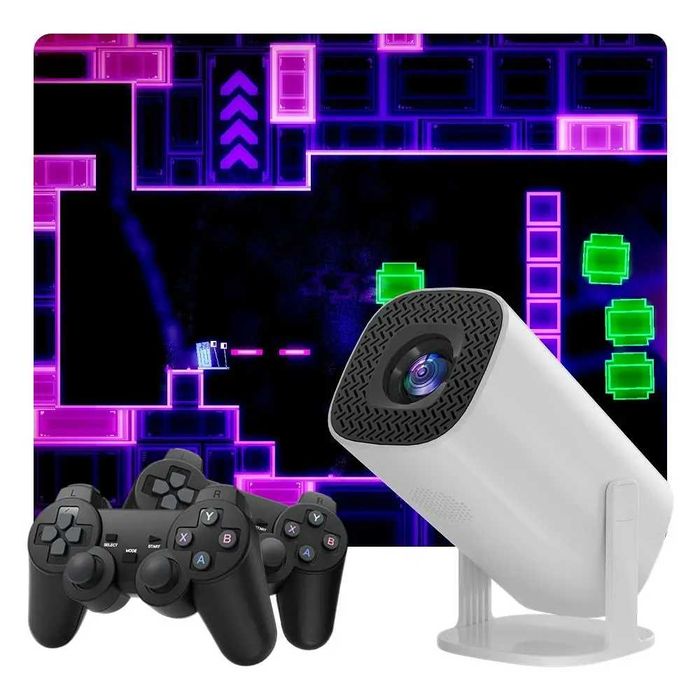 Проектор игровой с 2 джойстиками, ігровий проектор на 36000 ігор.