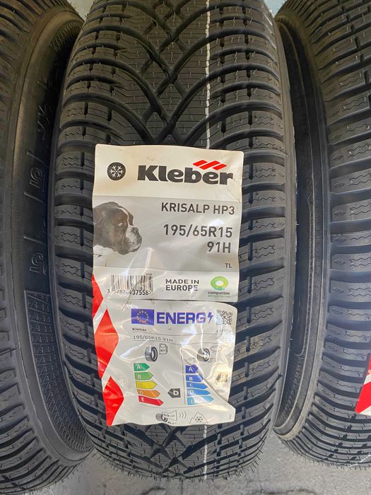 195/65R15 Kleber Krisalp HP3 cztery nowe opony zimowe 2025r
