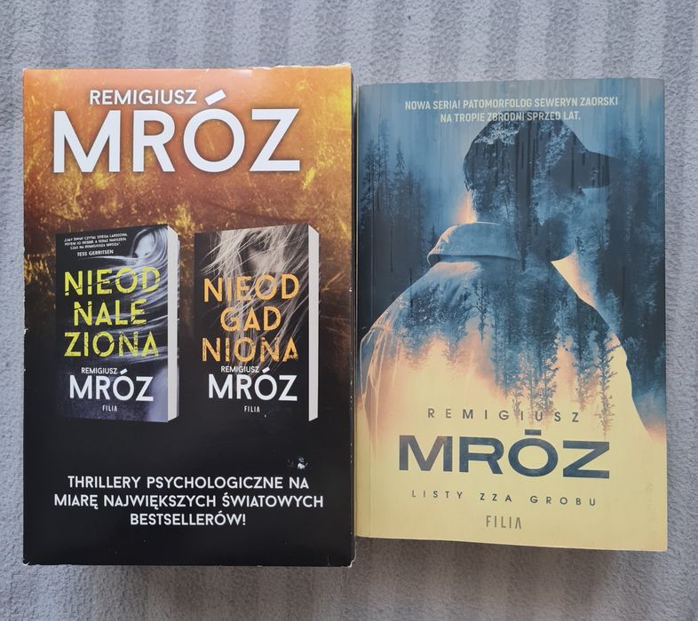 Książki Remigiusz Mróz