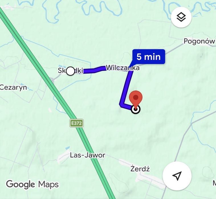Działka budowlana w leśnej okolicy Wilczanka gm. Żyrzyn