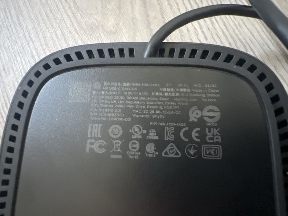 Dock HP G5 USB-C