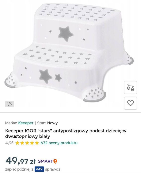 Podest schodki dla dzieci