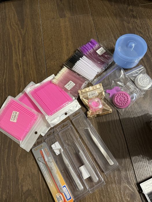 Продам матеріали, вії, для нарощуваня вій і ламінування вій