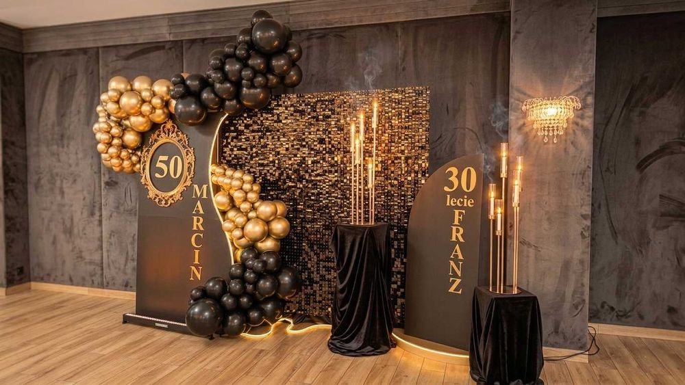 Dekoracje i ścianki balonowe. Śląsk, Zawiercie, Myszków