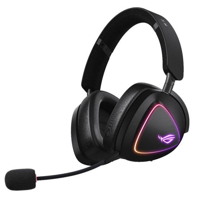Fones Asus Rog Delta II como novos