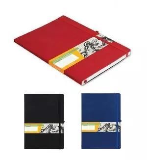 Notes w kratkę B5 Impresja granat. Antra