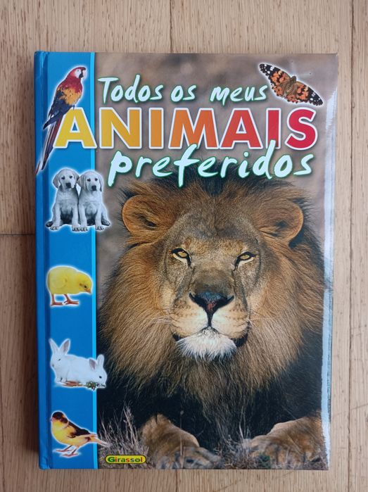 Livro "Todos os meus animais preferidos"