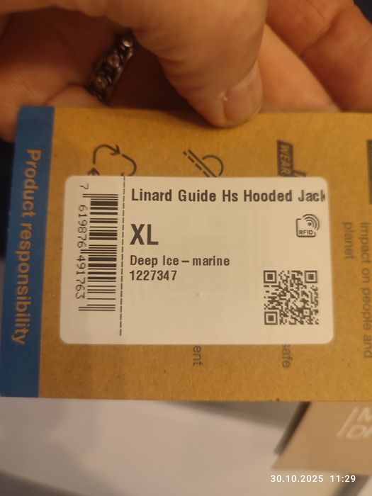 Kurtka Linard Guide Ha Hoodes Jacket Mammut Xl