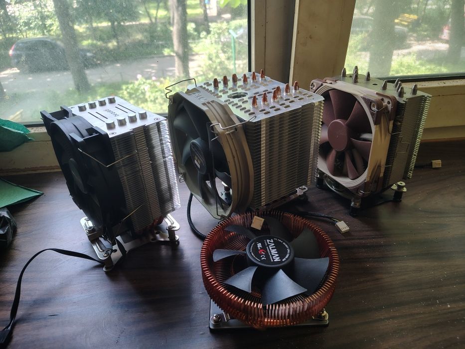 Вентиляторы Noctua NH-U12S, Be quiet! Pure Rock, Zalman CNPS8900 Quiet