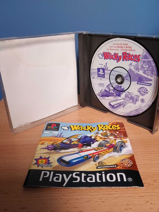 Wacky Races PSX PS1 angielska komplet
