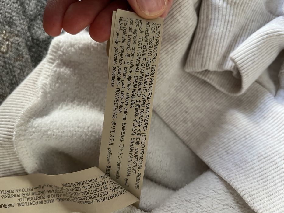 Massimo dutti bluza beżowa damska z kapturem L