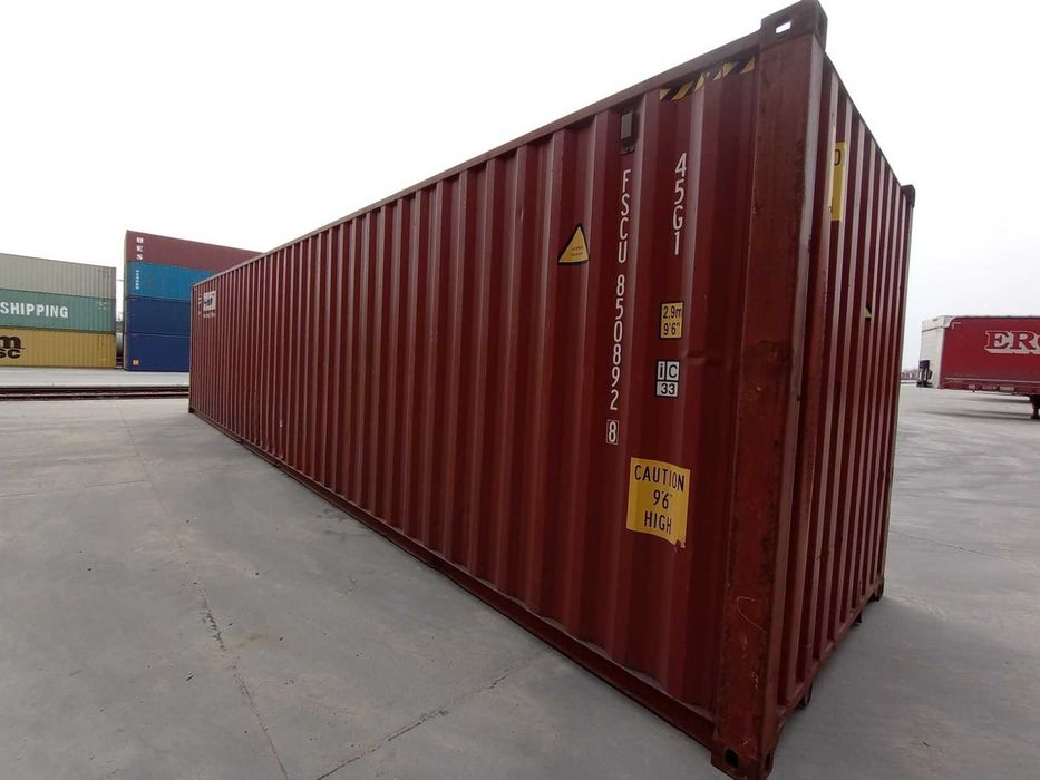 Transport cała Polska – 40HC 12m kontener morski