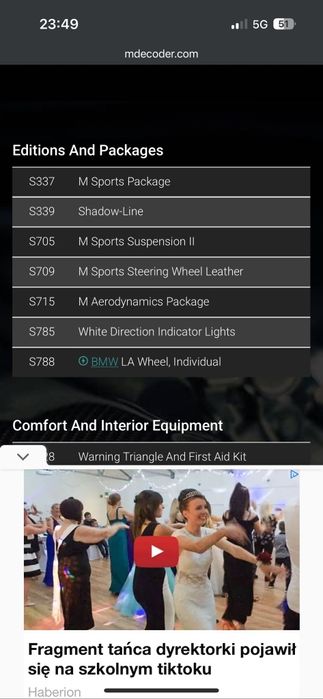 Bmw e39 2,0 GAZ 99r m-pakiet z vinu super stan tech dużo zrobione