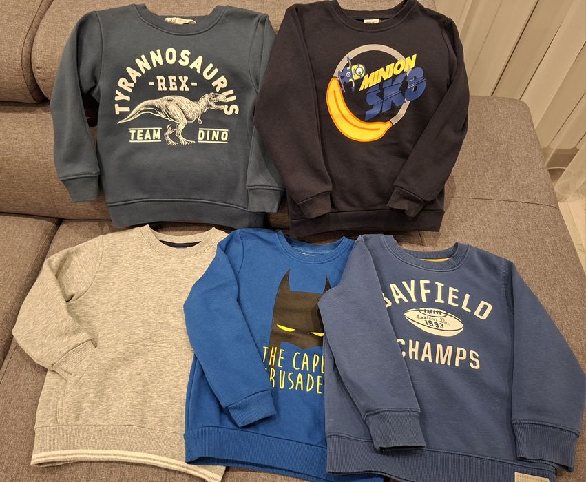 Bluzy chłopięce 98/104