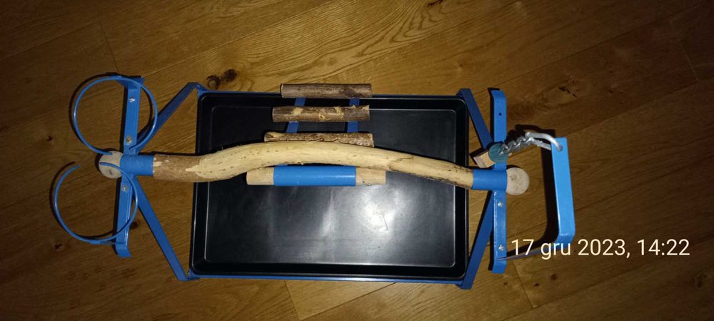 Stojak plac zabaw dla papug