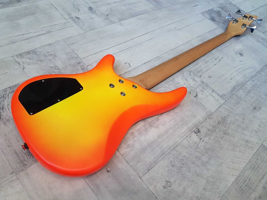 Gitara Basowa SkyWay Bass 4 yellow-orange neon - wysyłka Free -zamiana