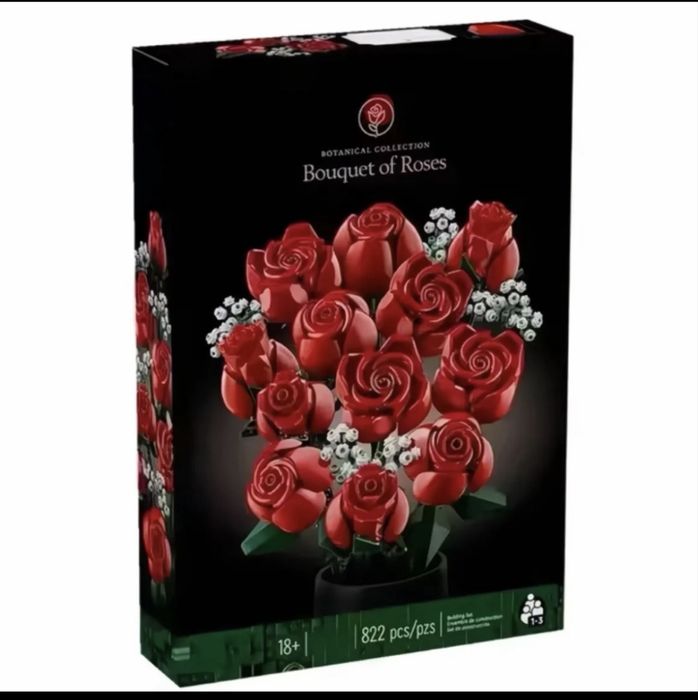 Конструктор Icons Botanicals квіти букет, орхідея, троянди