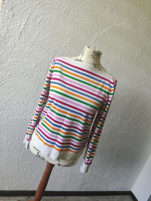 Kolorowa bluza damska 42 XL bawełna