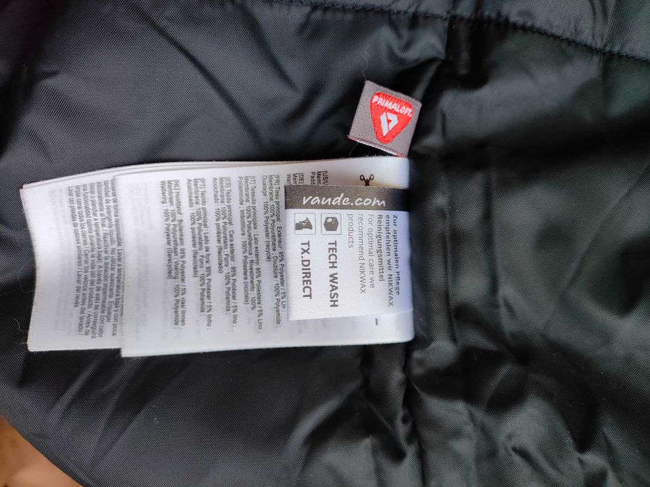 Чоловіча зимова куртка Vaude Limford Jacket IV з мембраною / Primaloft