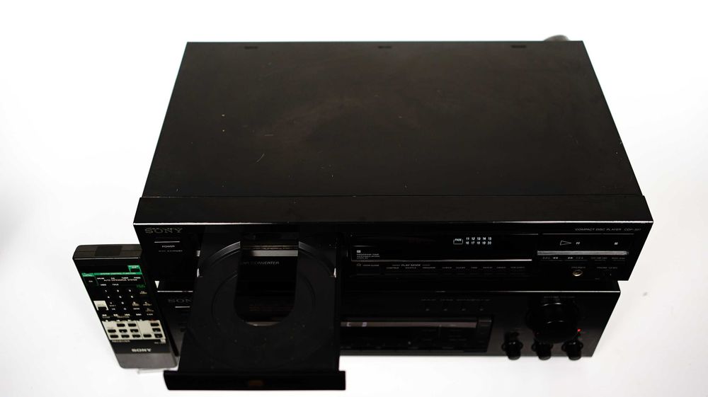 Amplituner 5.0 Sony STR-D515 + odtwazracz CD CDP-397 wieża