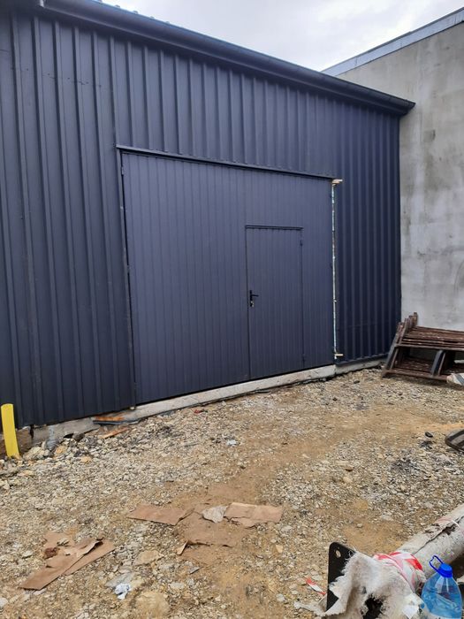 Brama garażowa, drzwi do garażu na wymiar do muru