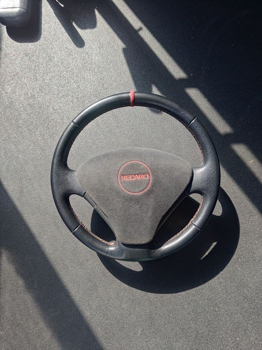 Vendo volante fiat stilo pele airbag