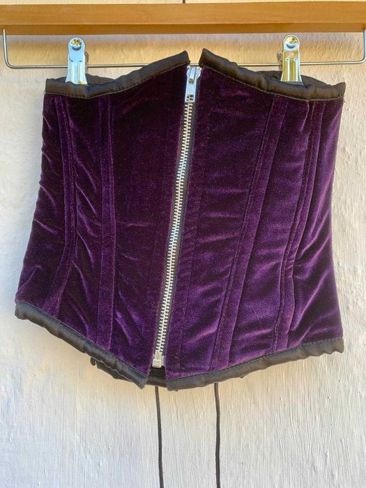 Espartilho Underbust roxo