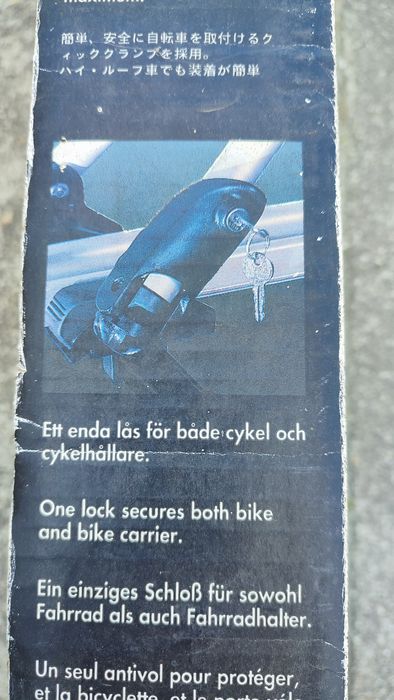 Suporte bicicleta thule 599 completo